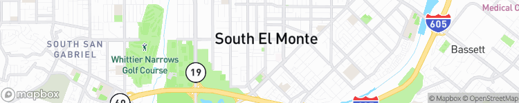 South El Monte - map