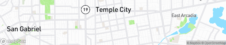 Temple City - map