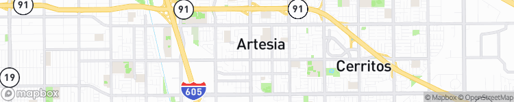 Artesia - map