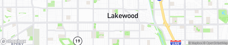 Lakewood - map