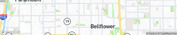 Bellflower - map
