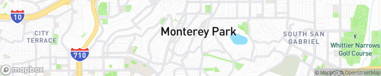 Monterey Park - map