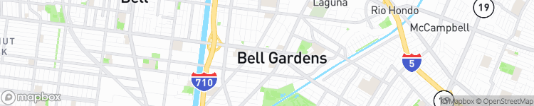 Bell Gardens - map