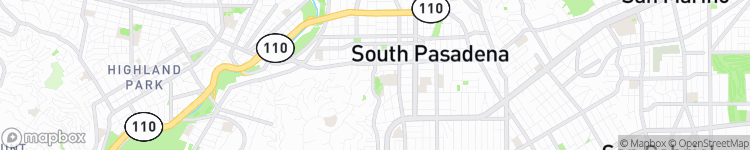 South Pasadena - map