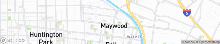 Maywood - map
