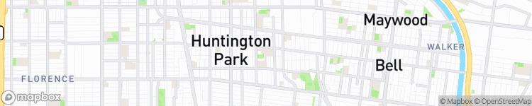 Huntington Park - map
