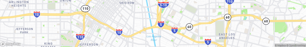 Los Angeles Sanitation - map