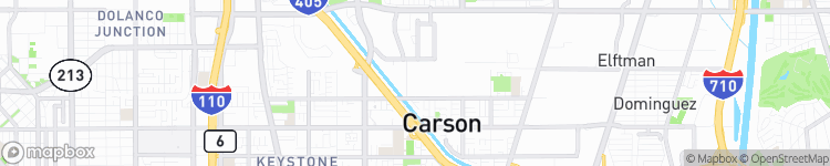 Carson - map