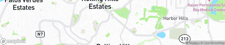 Rolling Hills Estates - map