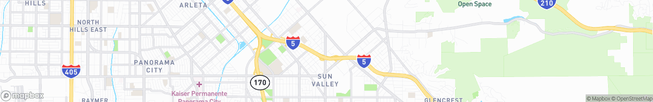 TruckMap | Superfine Service 8730 Lankershim Blvd Sun Valley CA 91352