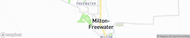 Milton-Freewater - map