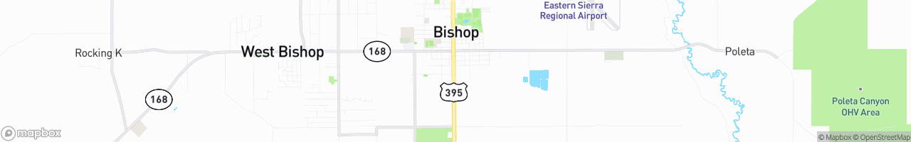 Bishop Shell - map