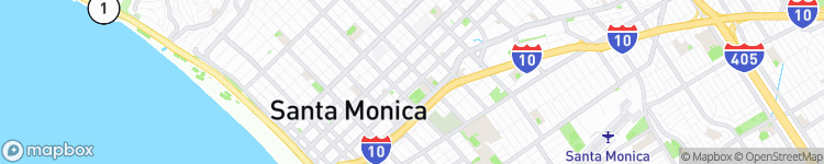 Santa Monica - map