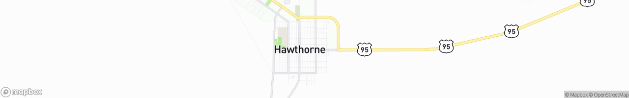 Hawthorne Shell - map