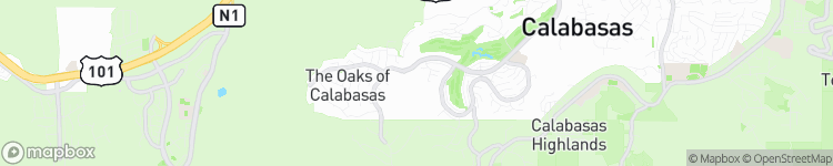 Calabasas - map