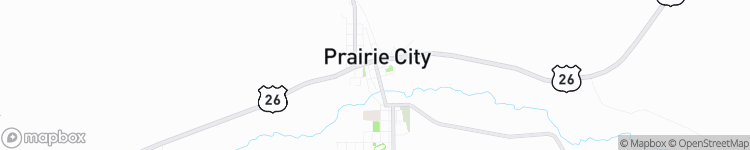 Prairie City - map