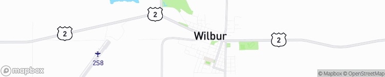 Wilbur - map