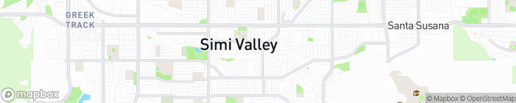 Simi Valley - map