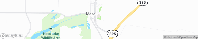 Mesa - map