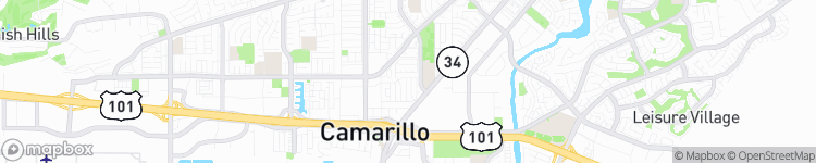 Camarillo - map