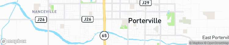 Porterville - map