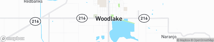 Woodlake - map