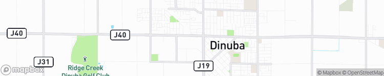 Dinuba - map