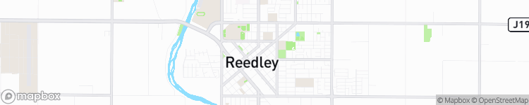 Reedley - map