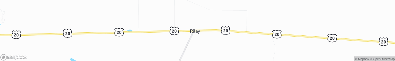 Riley Store & Archery - map