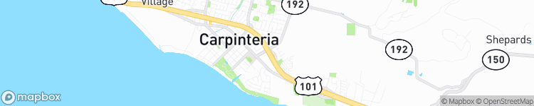 Carpinteria - map