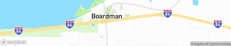 Boardman - map