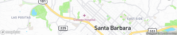 Santa Barbara - map