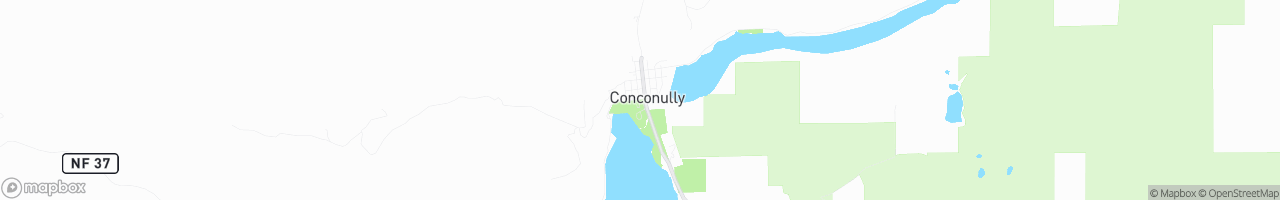 Conconully State Park - map