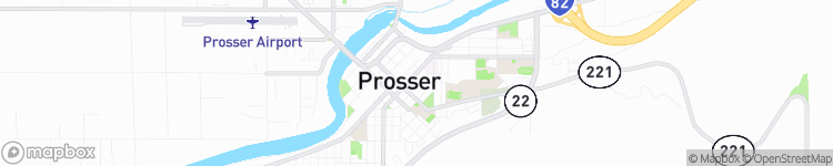 Prosser - map