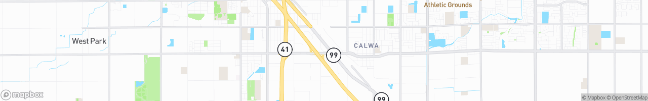 Cal Fresno Twins - map
