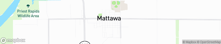 Mattawa - map