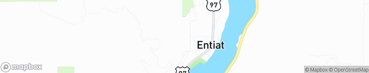 Entiat - map