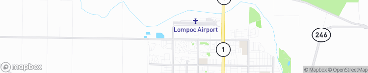 Lompoc - map