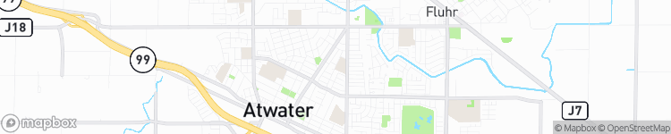 Atwater - map