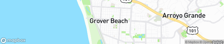 Grover Beach - map