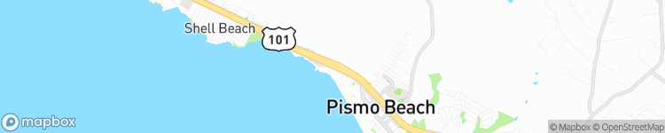 Pismo Beach - map