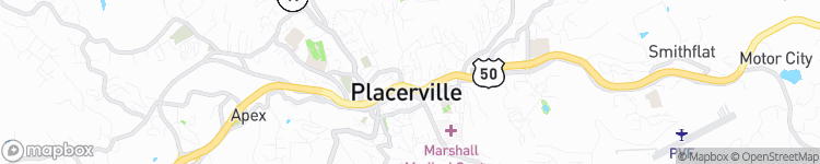 Placerville - map