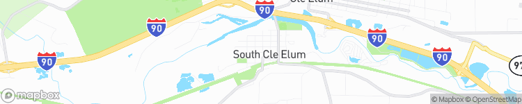 South Cle Elum - map
