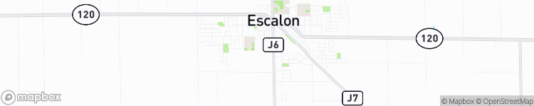Escalon - map