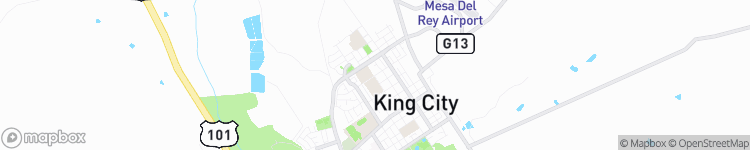 King City - map