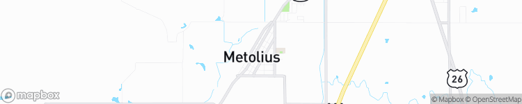 Metolius - map