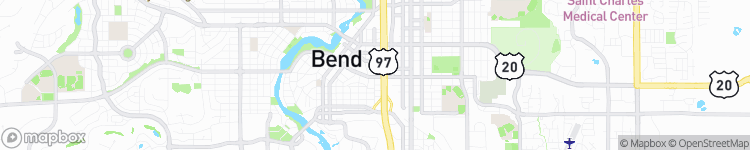 Bend - map