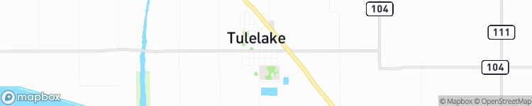 Tulelake - map