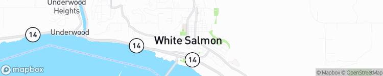 White Salmon - map