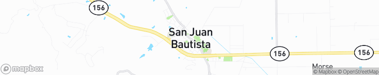 San Juan Bautista - map